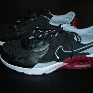 NIKE MENS AIR MAX BLACK/BURGANDY SIZE 11.5 SHOES